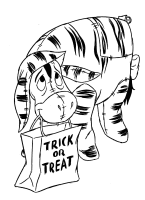 A coloring page of winnie the pooh - eyore